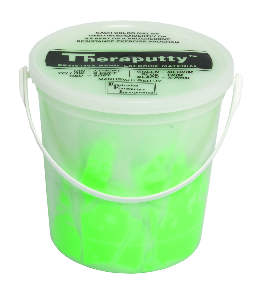 CanDo Theraputty Exercise Material - 5 lb - Green - Medium