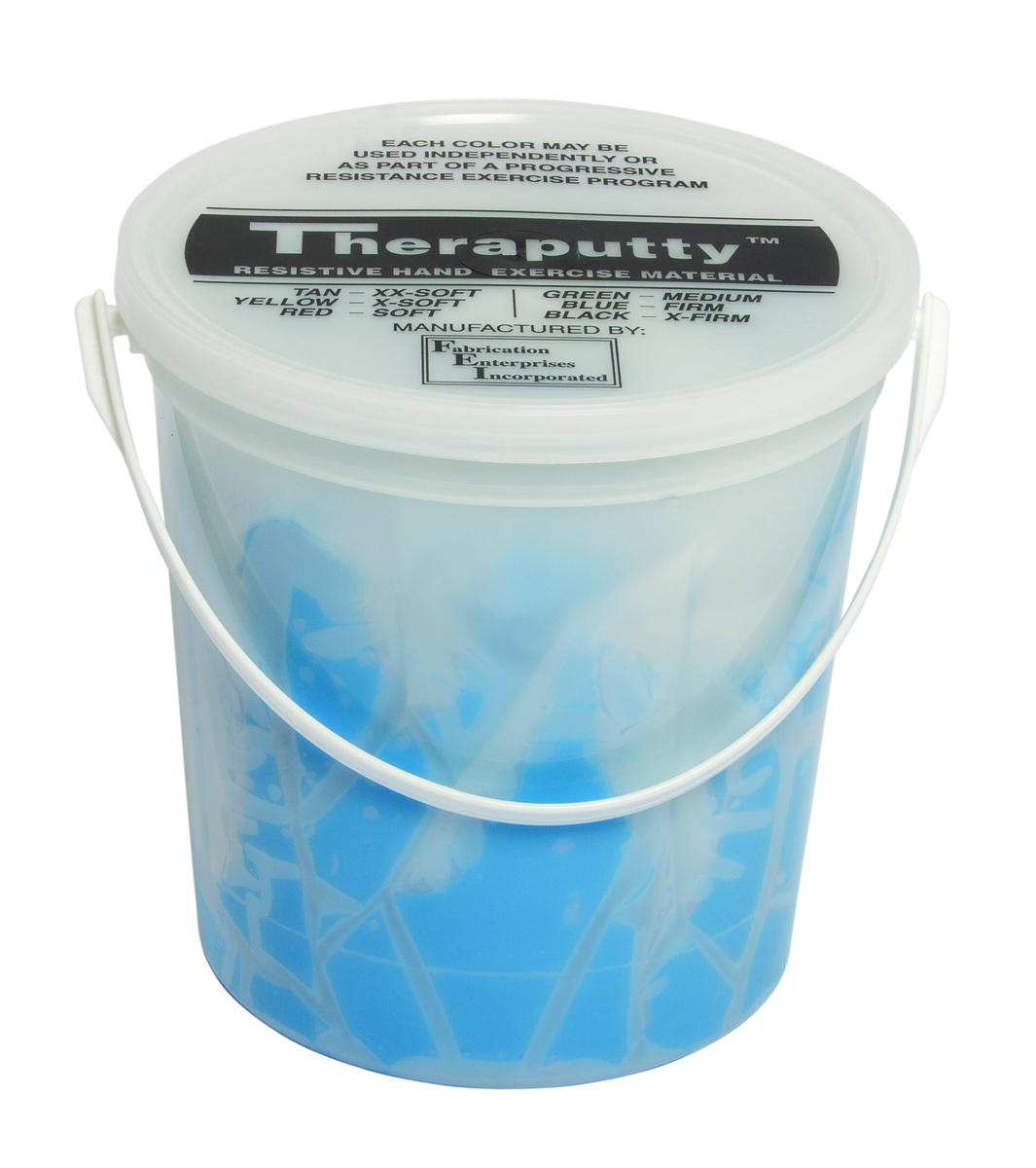 CanDo Antimicrobial Theraputty Exercise Material - 5 lb - Blue - Firm