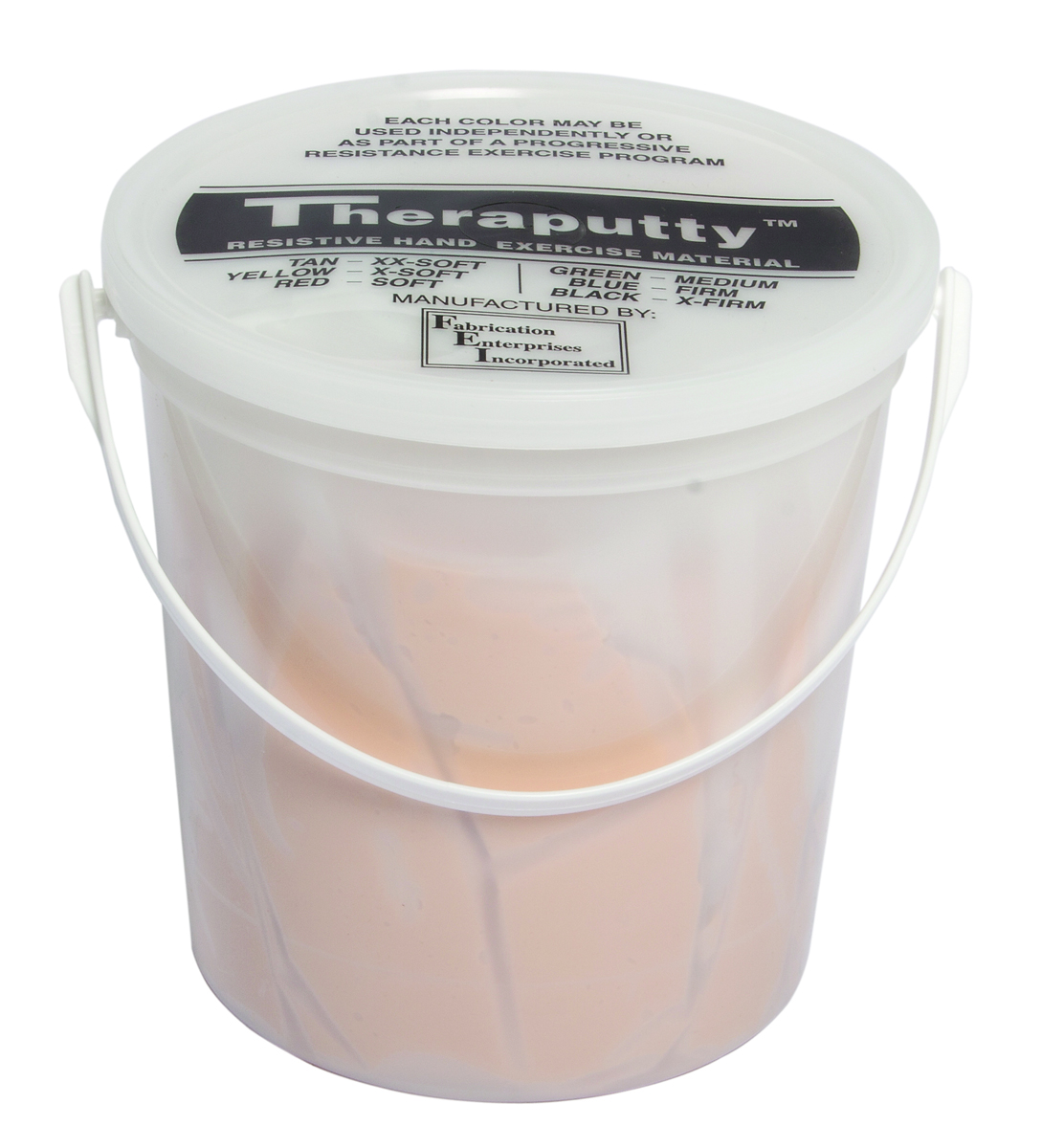 CanDo Antimicrobial Theraputty Exercise Material - 5 lb - Tan - XX-Soft