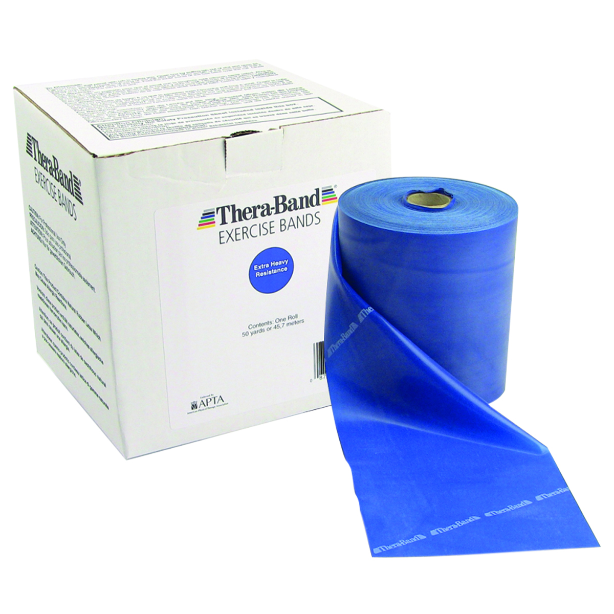 TheraBand exercise band - Twin-Pak 100 yard roll - Blue - extra heavy (2 50-yd boxes)