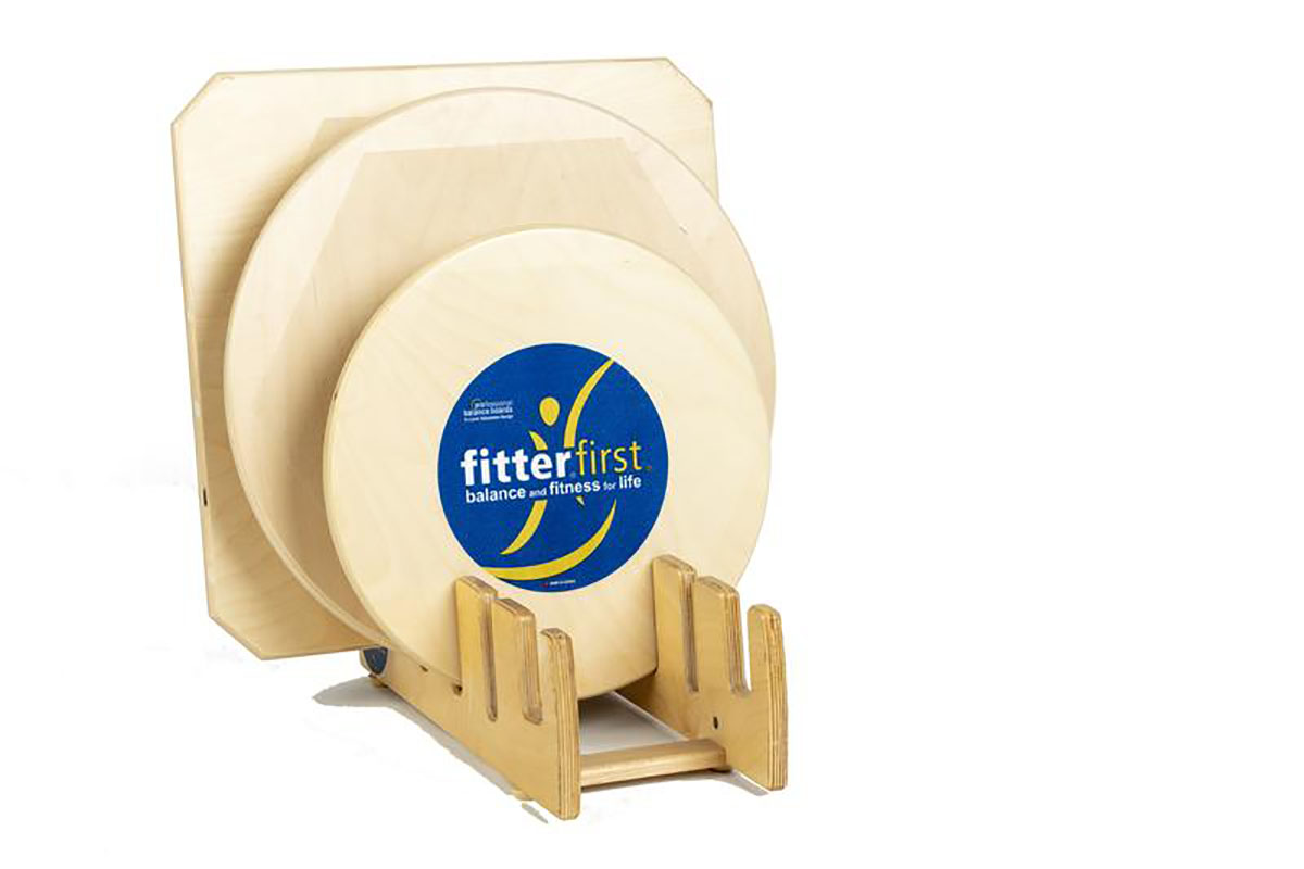 Wobble board set 16 and 20 round board 20 square board with stand