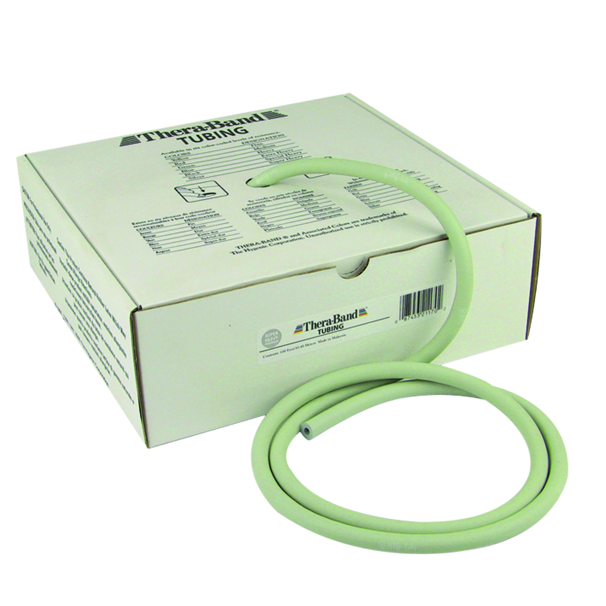 TheraBand exercise tubing - 100 foot roll - Silver - super heavy