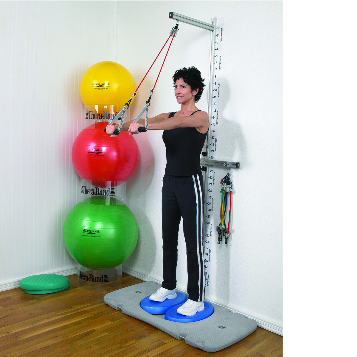 TheraBand Professional Wall and Platform Exercise Stations