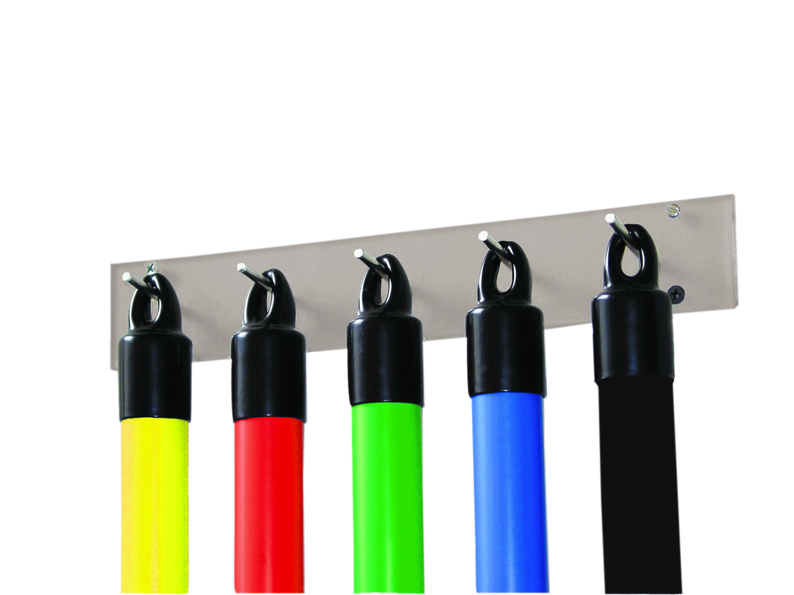 CanDo WaTE Bar Accessory 5 Hook Vertical Wall Rack