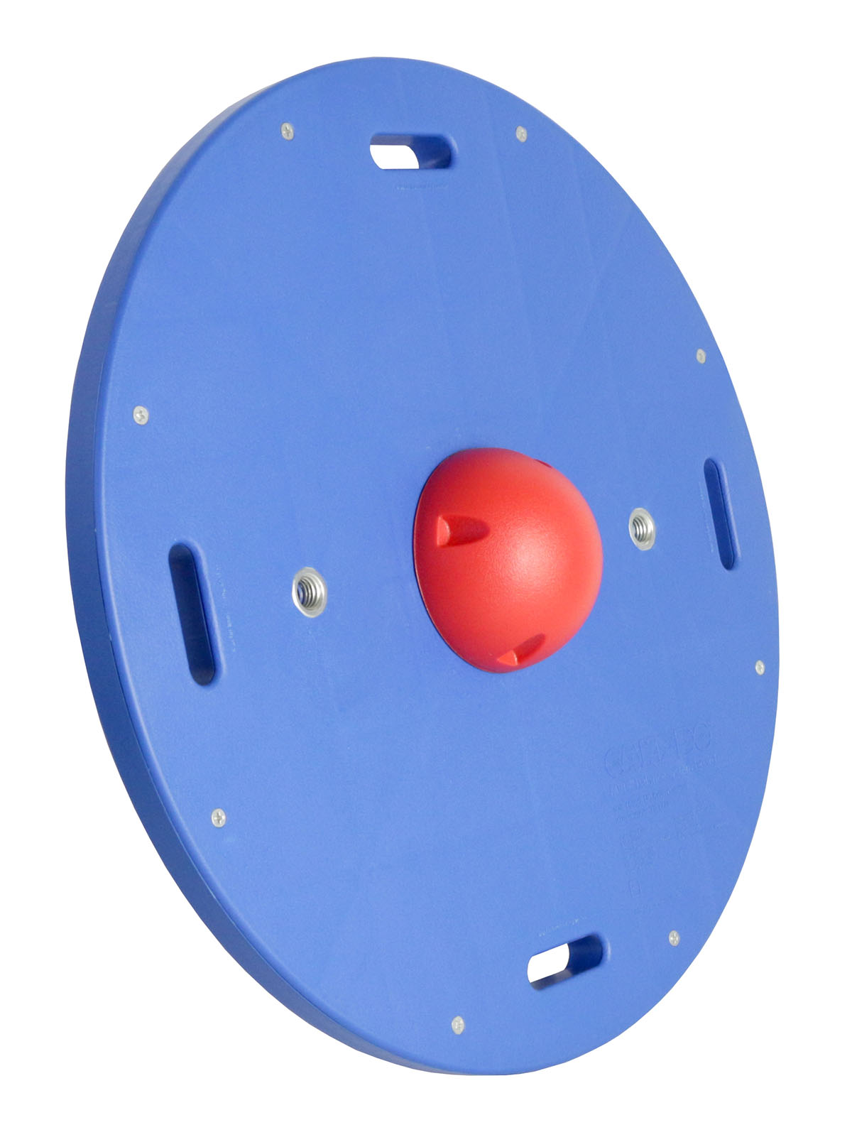 CanDo Balance Board 16 Diameter Wobble Board with 1 Red Ball (Easy)
