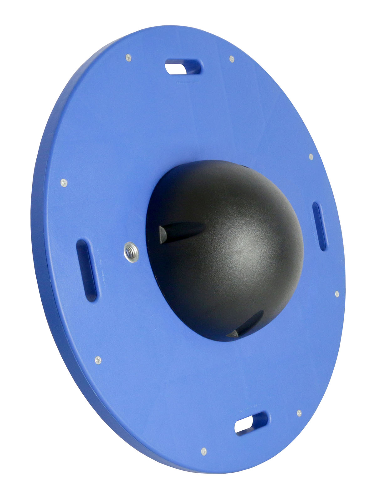 CanDo Balance Board 16 Diameter Wobble Board with 1 Black Ball (X-Hard)