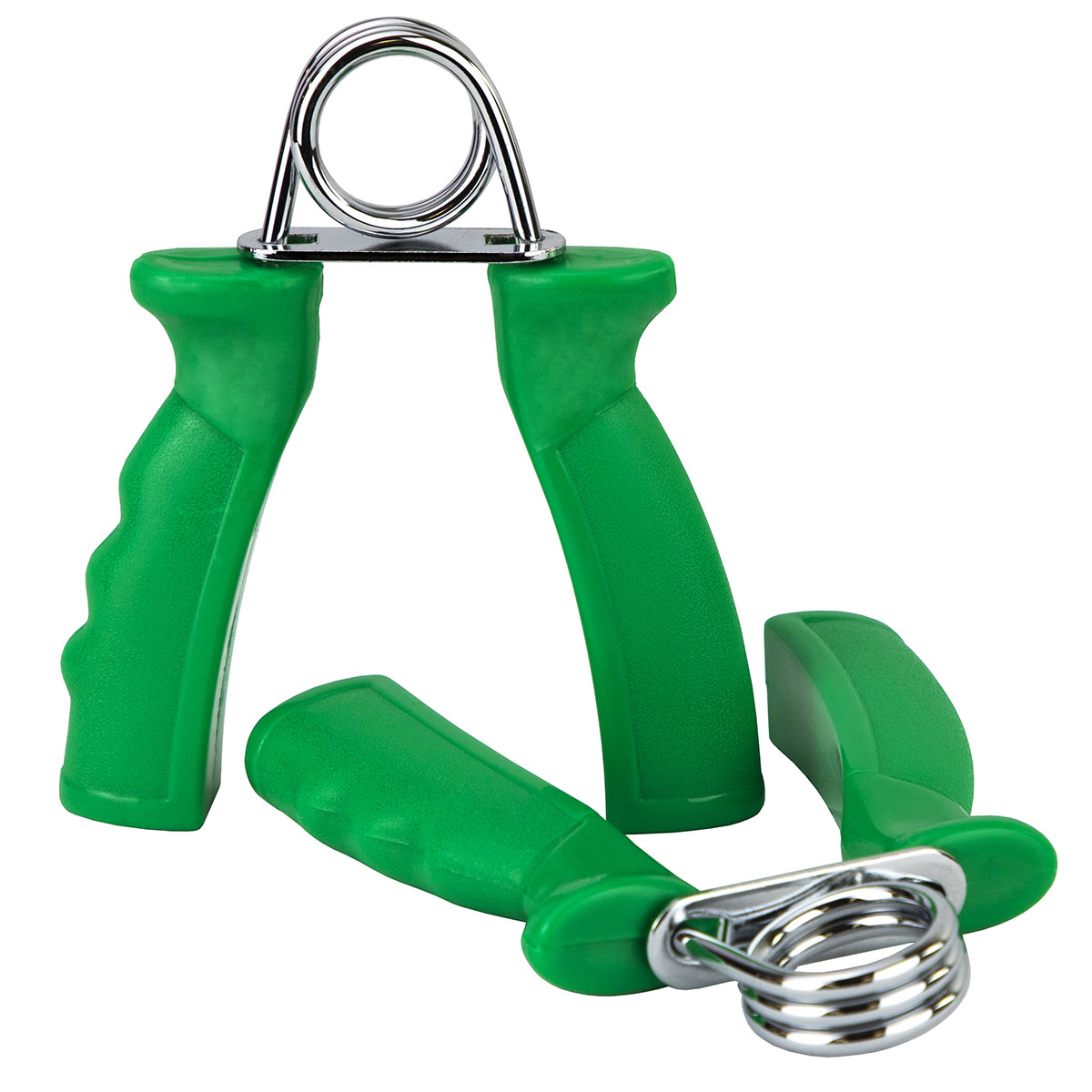 CanDo Ergonomic Hand Grip Pair - Green moderate - 12 lb