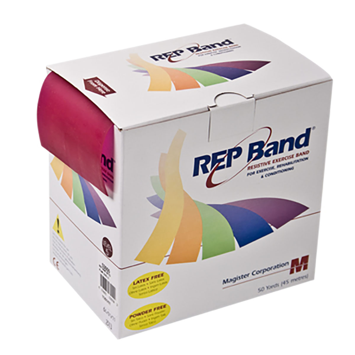 REP Band Twin-Pak - latex-free - 100 yard (2 x 50 yard boxes) - plum level 5