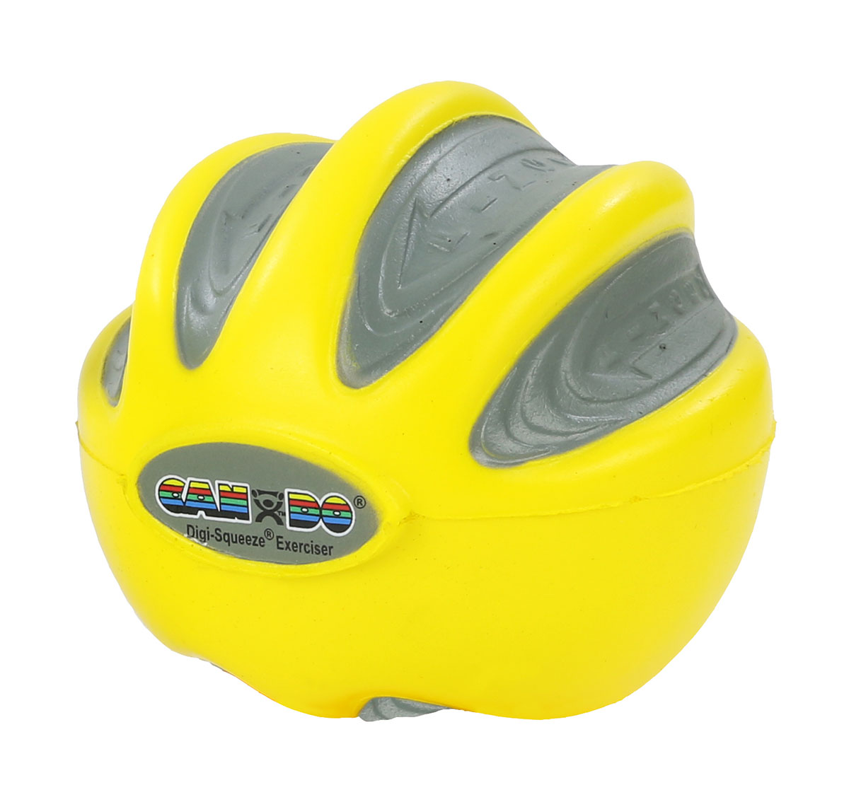 CanDo Digi-Squeeze hand exerciser - Small - Yellow x-light