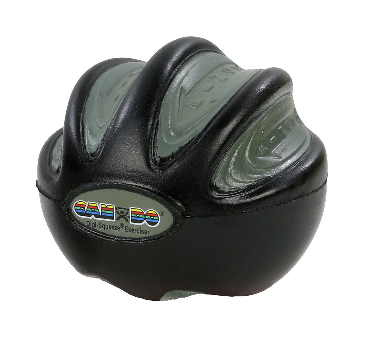 CanDo Digi-Squeeze hand exerciser - Small - Black x-firm
