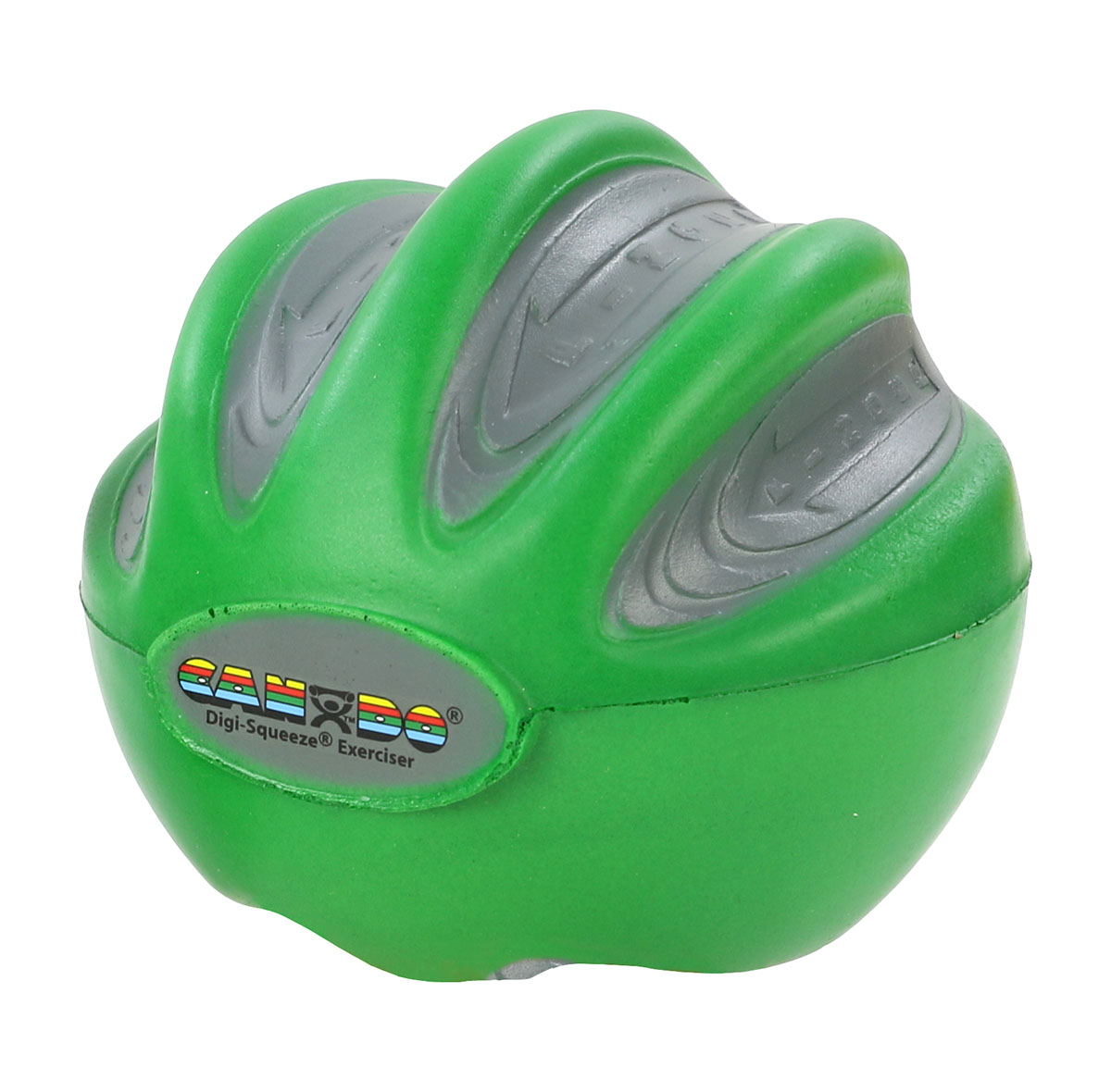 CanDo Digi-Squeeze hand exerciser - Large - green moderate