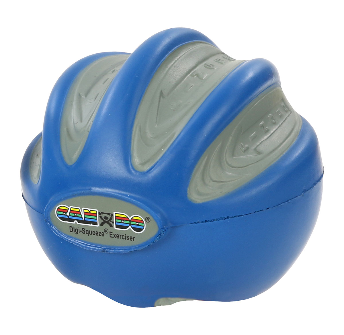 CanDo Digi-Squeeze hand exerciser - Large - Blue firm