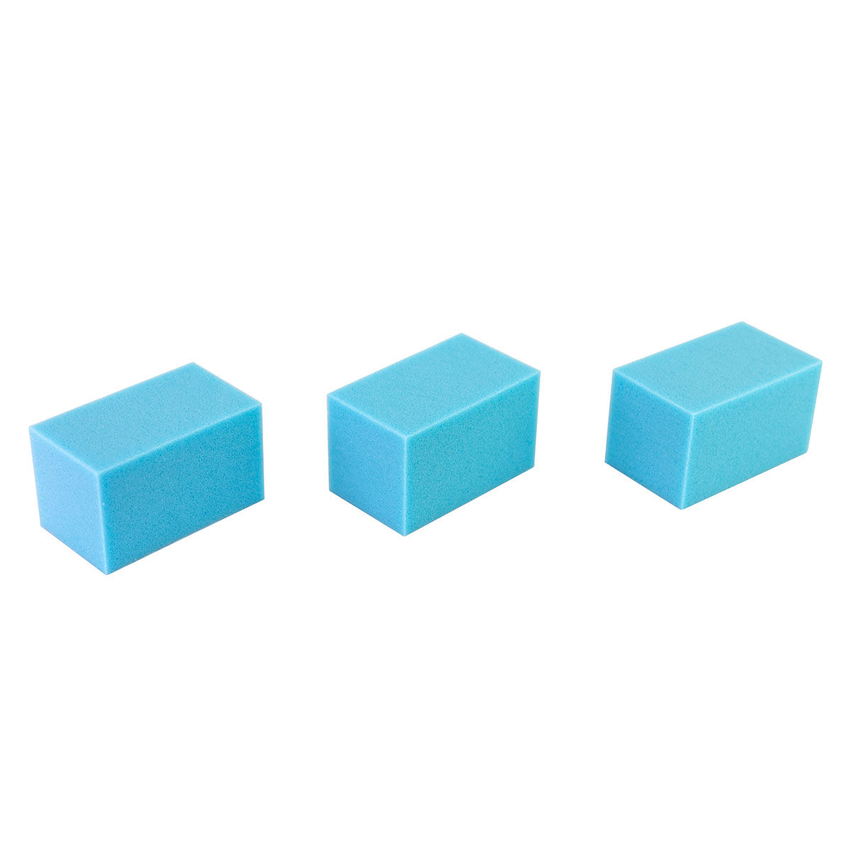 CanDo Hand Therapy Blocks Blue (Medium) Pack of 3