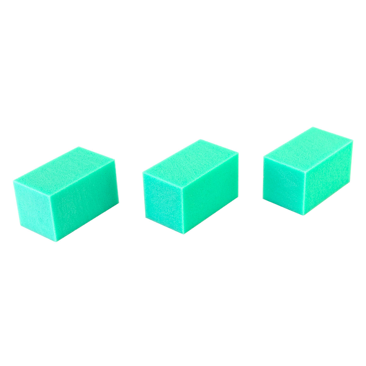 CanDo Hand Therapy Blocks Green (Firm) Pack of 3 Case of 40