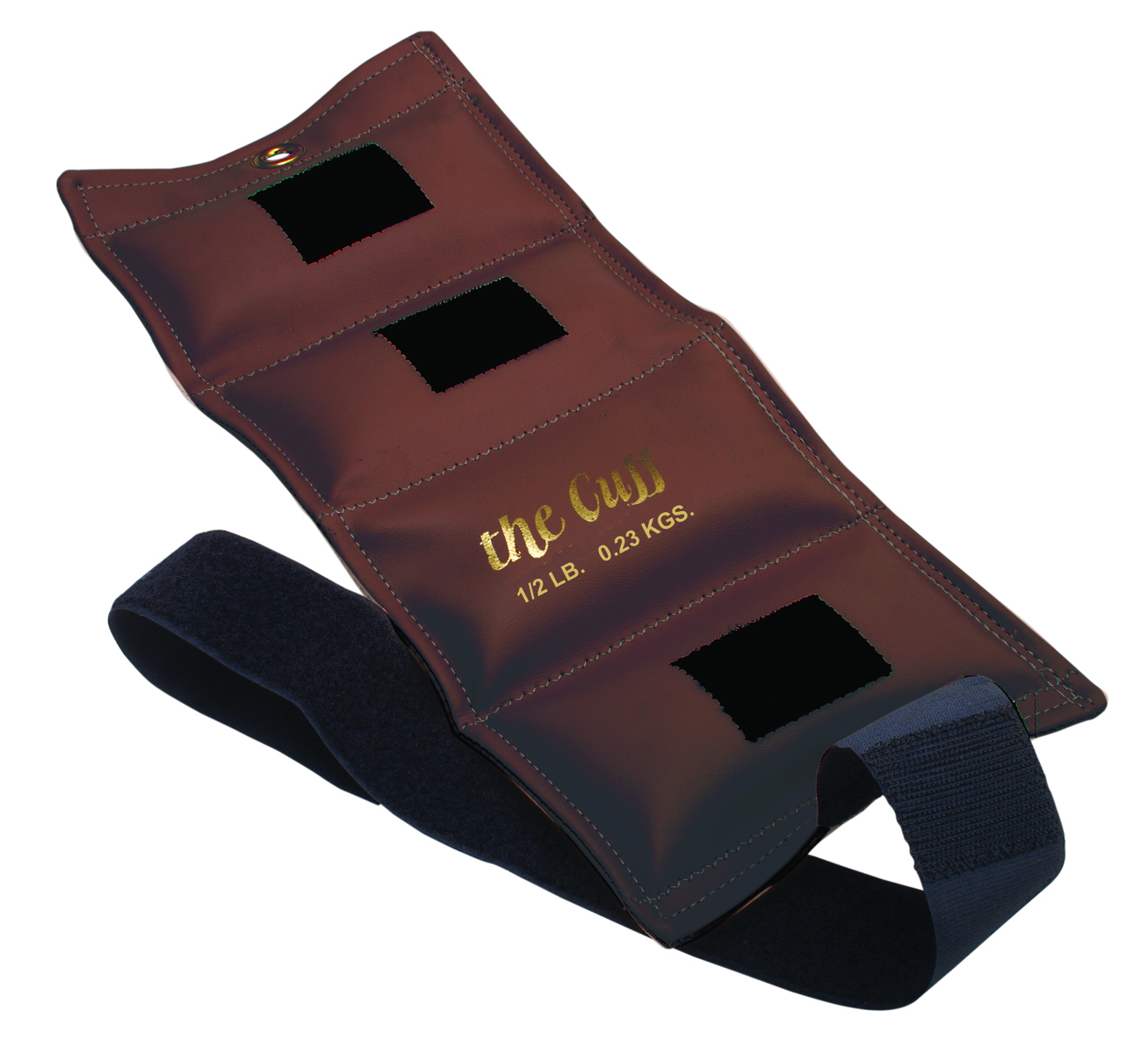 The Cuff Deluxe Ankle and Wrist Weight Walnut (0.5 lb.)