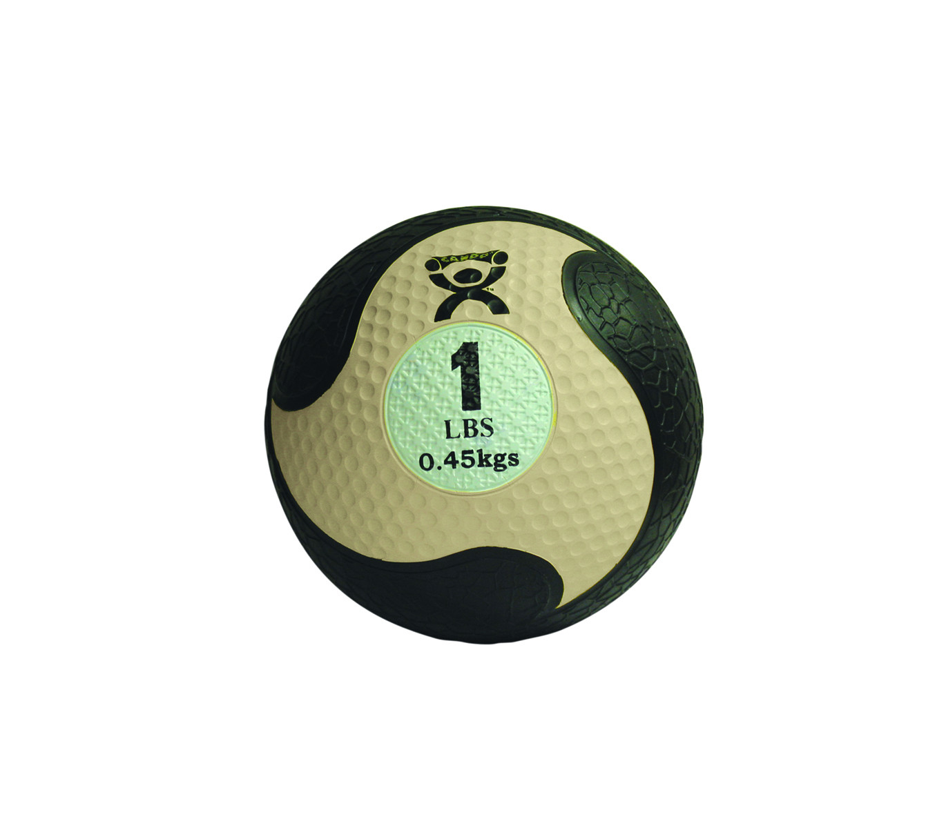 CanDo Firm Medicine Ball 8 Diameter Tan 1 lbs.