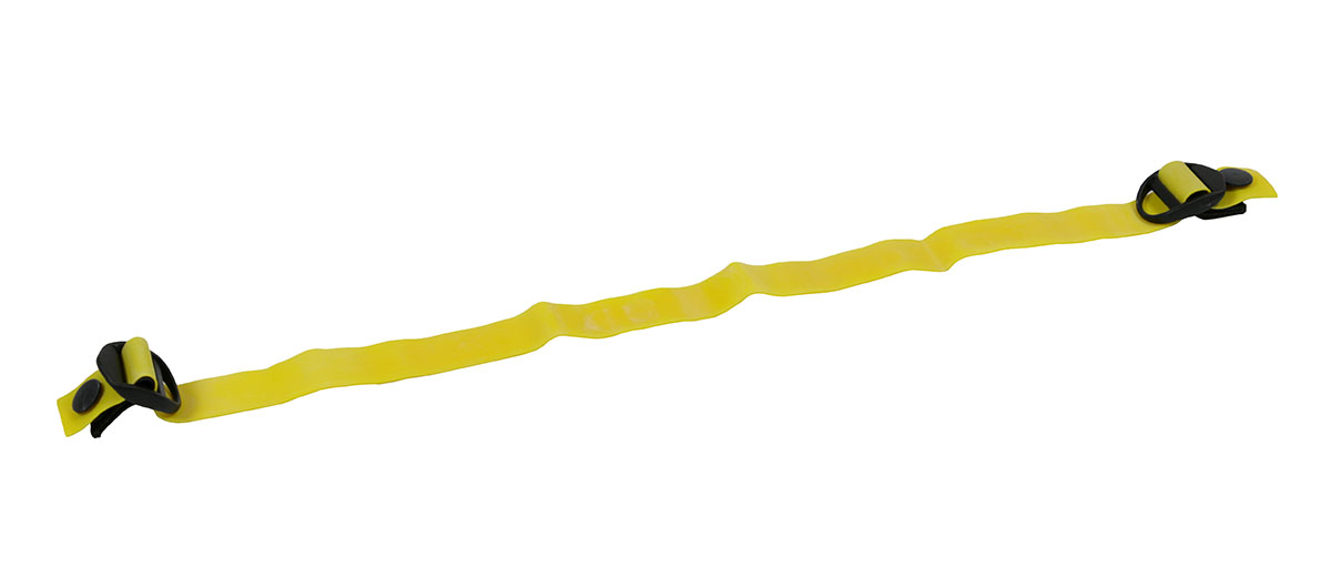 CanDo Adjustable Exercise Band Yellow - x-light