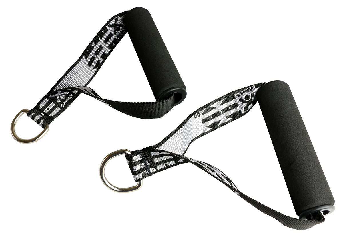 CanDo Exercise Band - Accessory - Handle with D-ring 10 pair