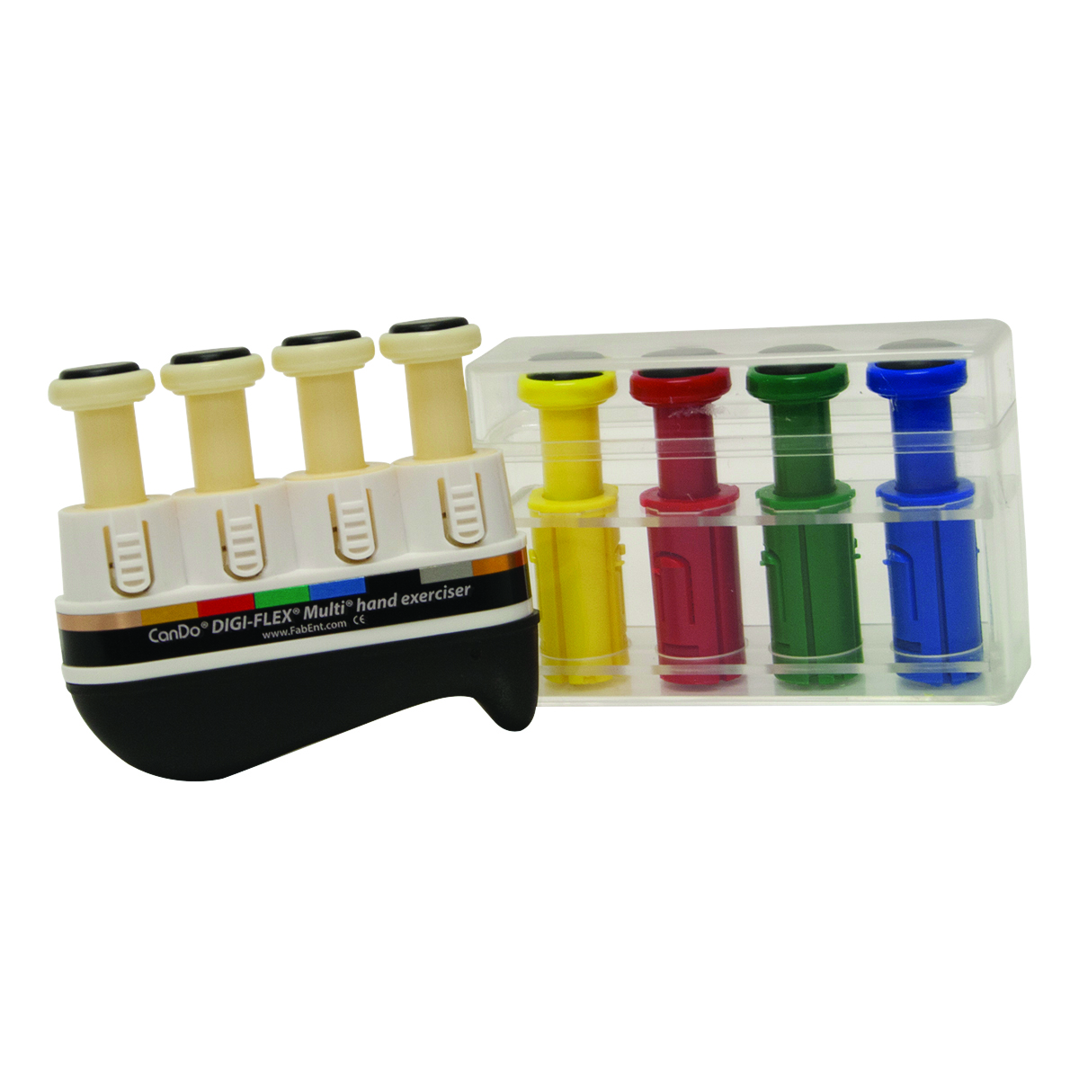 Digi-Flex Multi Progressive Starter Pack Frame 8 Buttons (4 Tan 1 Yellow 1 Red 1 Green 1 Blue)