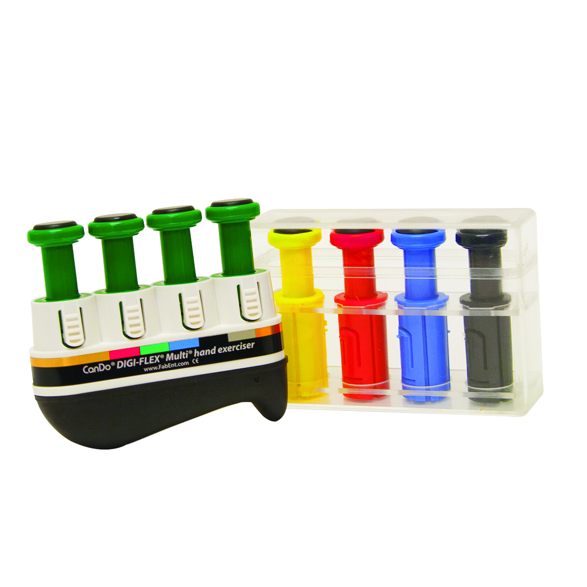 Digi-Flex Multi Progressive Starter Pack Frame 8 Buttons (4 Green 1 Yellow 1 Red 1 Blue 1 Black)
