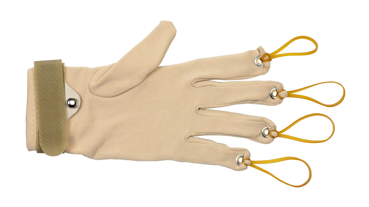 CanDo Standard Finger Flexion Glove L/XL Left