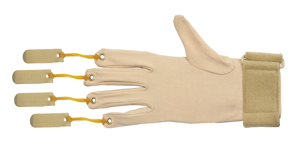 CanDo Deluxe Finger Flexion Glove S/M Right