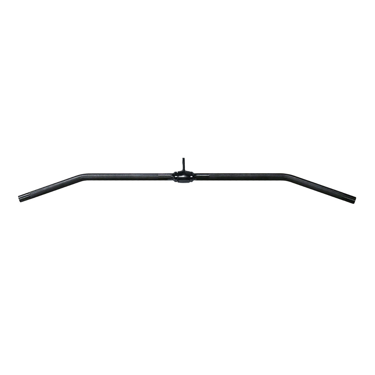 Black Chrome 48 Cable Lat Bar