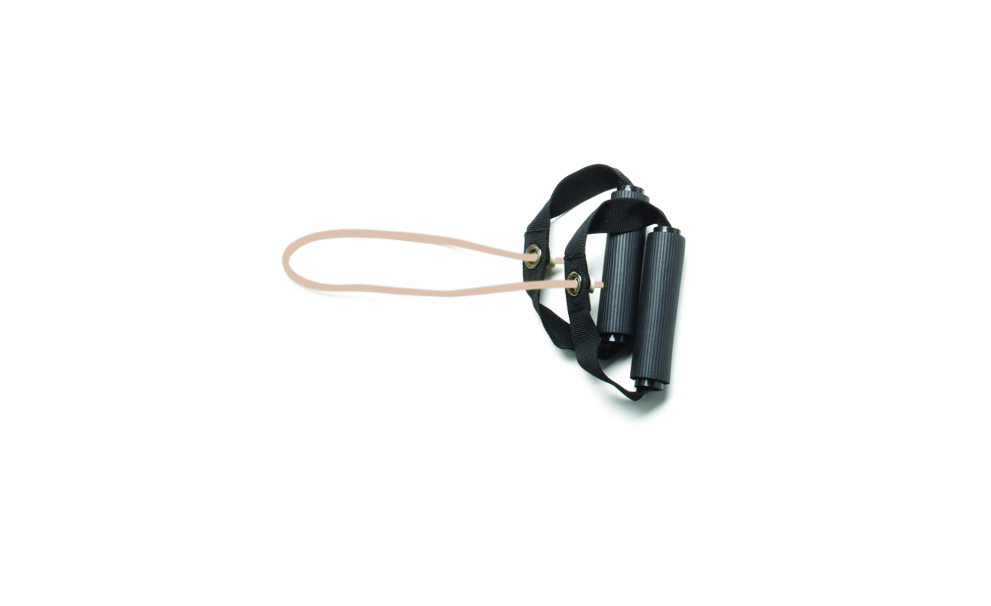 CanDo Tubing with Handles Exerciser - 18 - Tan - xx-light
