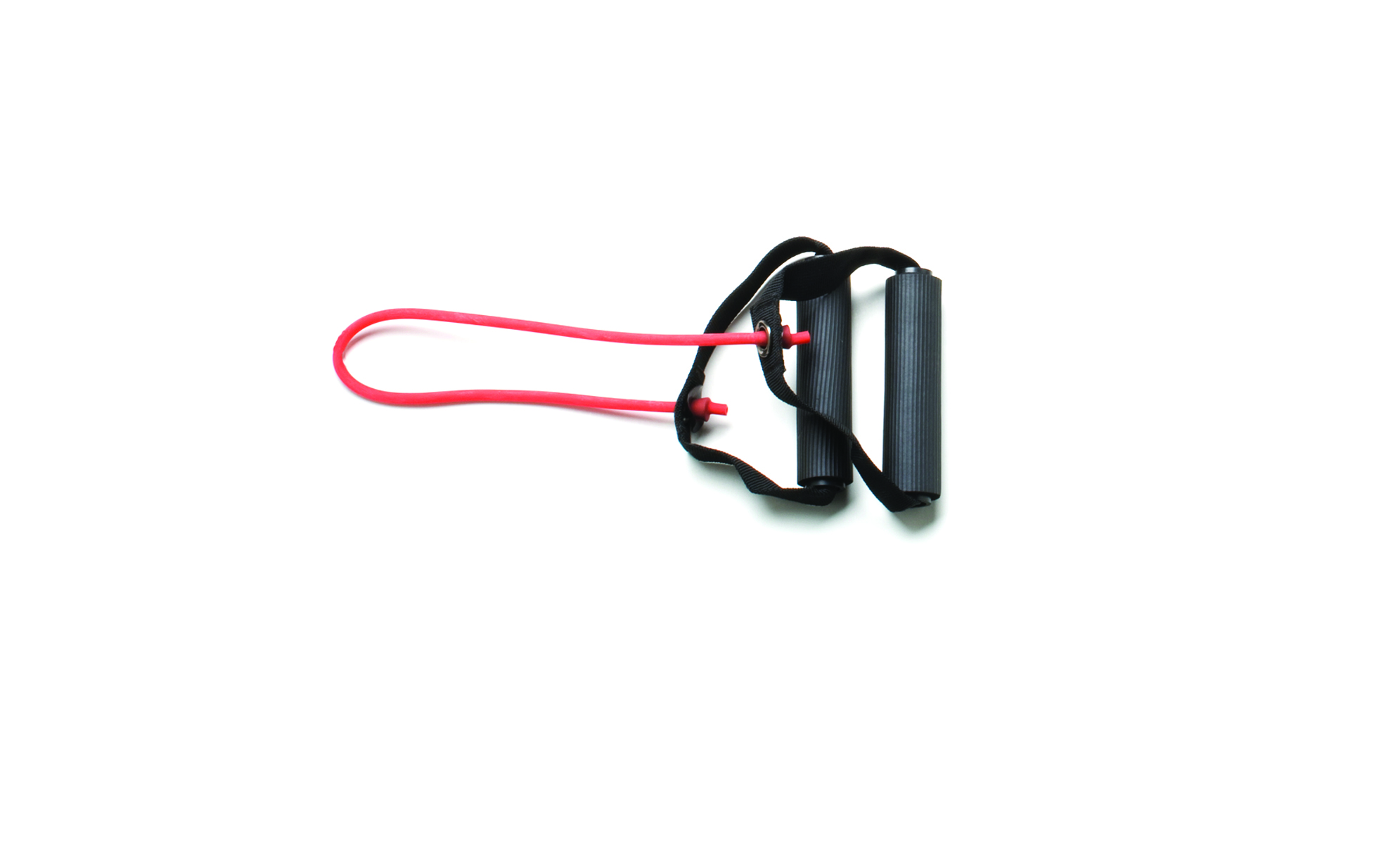 CanDo Tubing with Handles Exerciser - 18 - Red - light