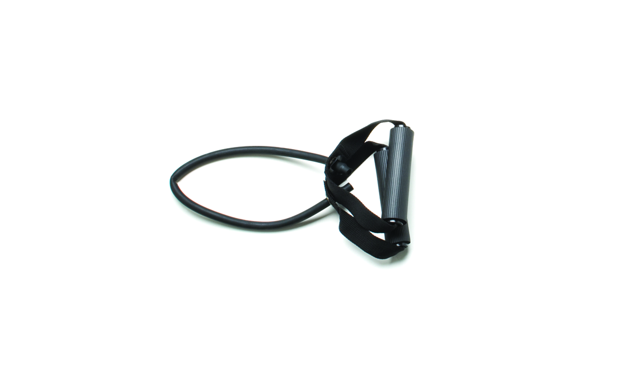 CanDo Tubing with Handles Exerciser - 18 - Black - x-heavy