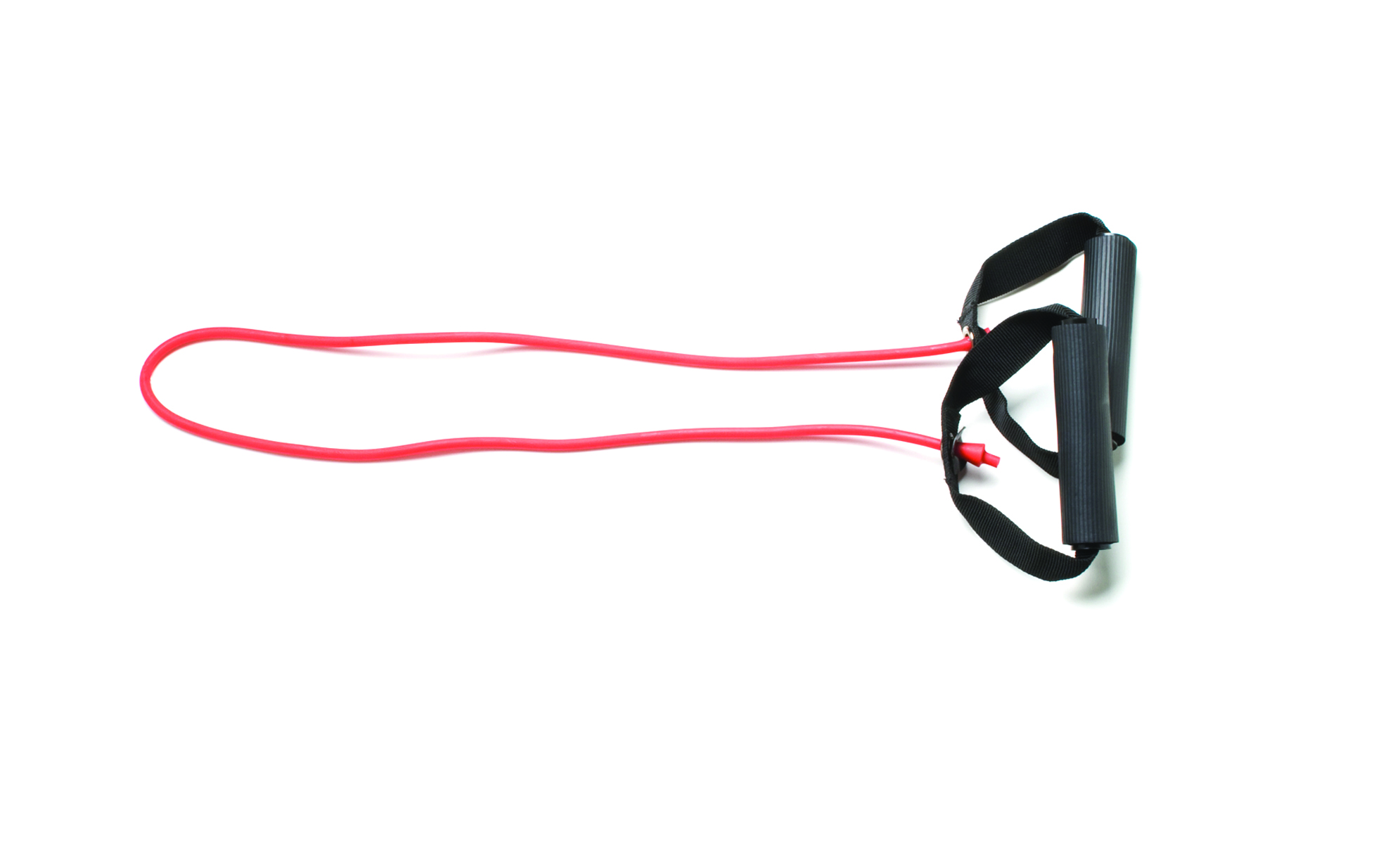 CanDo Tubing with Handles Exerciser - 36 - Red - light