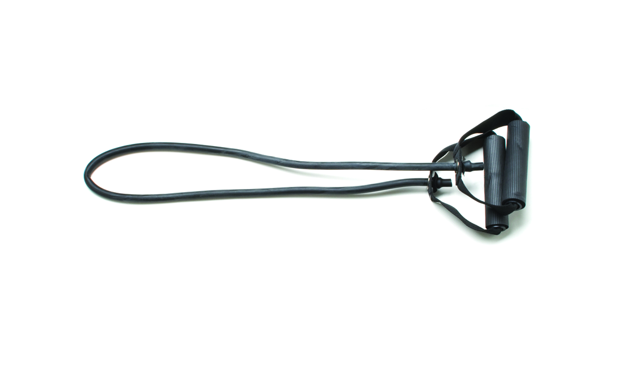 CanDo Tubing with Handles Exerciser - 36 - Black - x-heavy