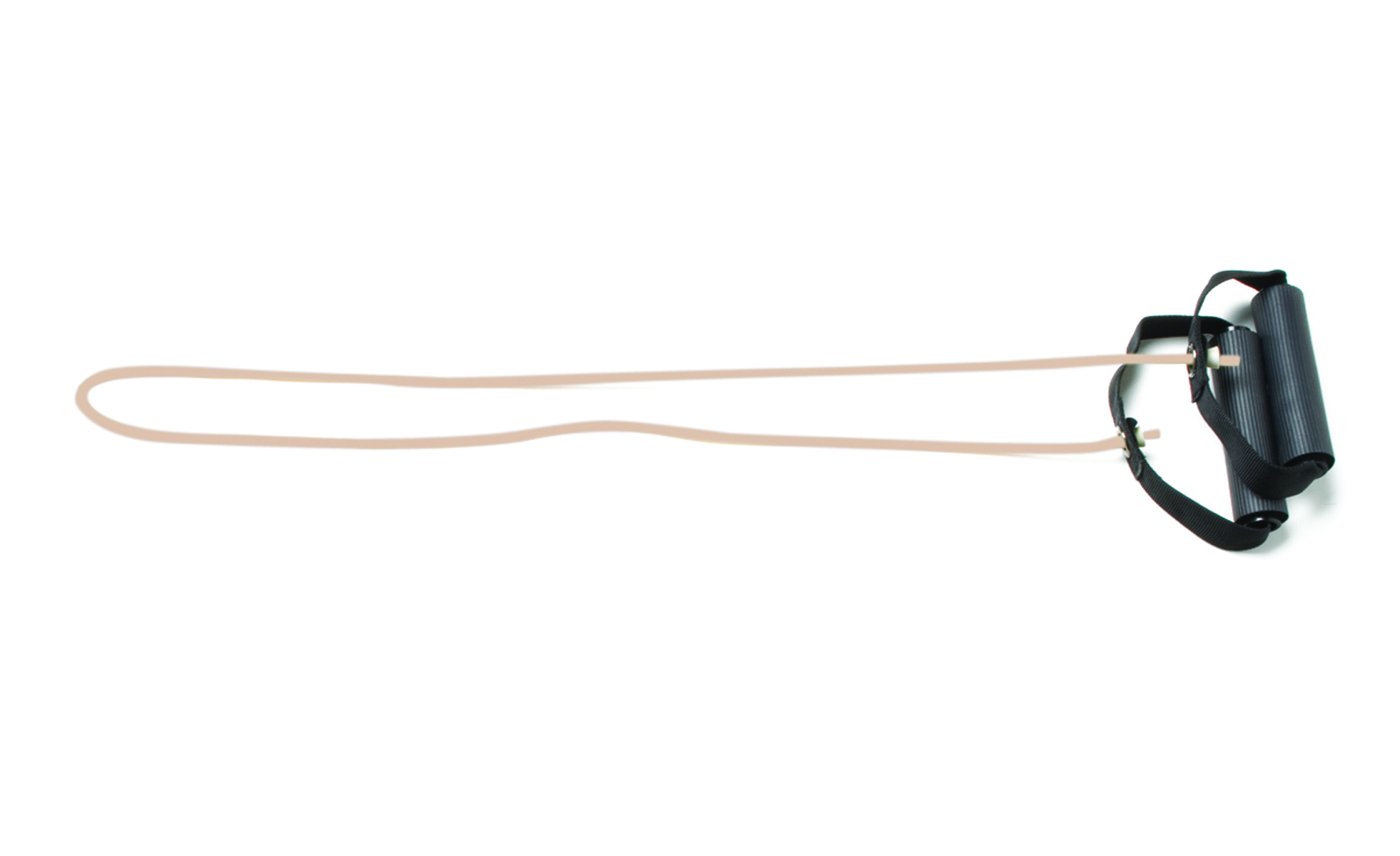 CanDo Tubing with Handles Exerciser - 48 - Tan - xx-light