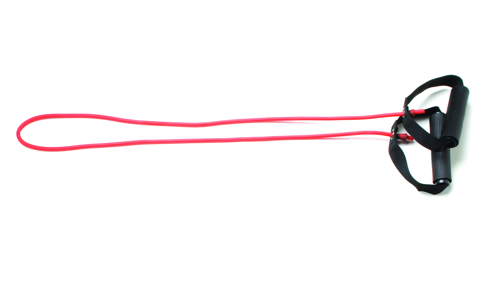 CanDo Tubing with Handles Exerciser - 48 - Red - light