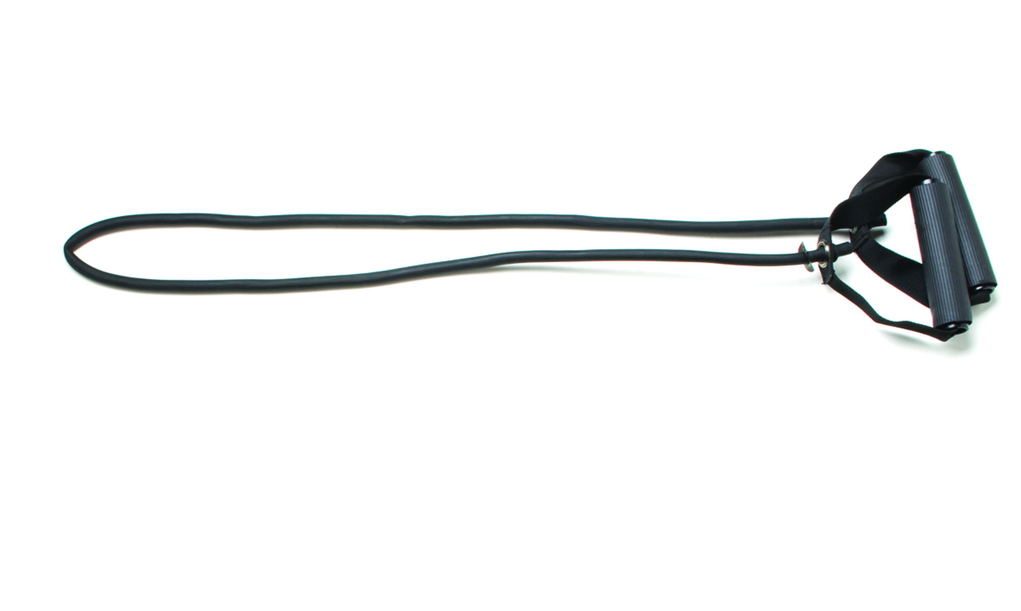 CanDo Tubing with Handles Exerciser - 48 - Black - x-heavy