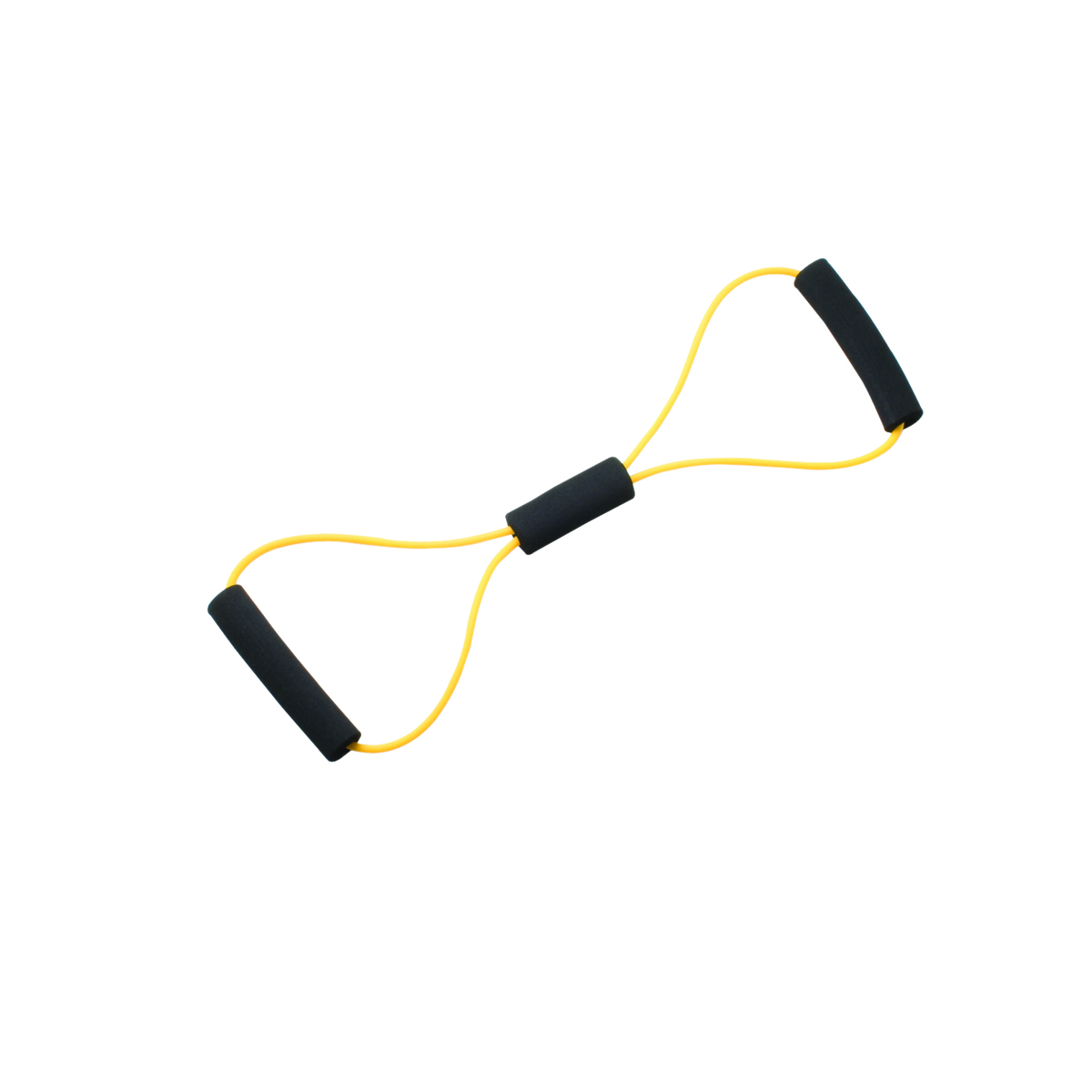 CanDo Tubing BowTie Exerciser - 22 - Yellow - x-light