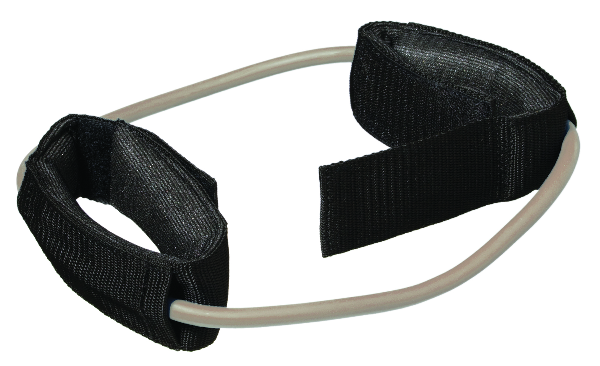 CanDo Exercise Tubing with Cuff Exerciser - 35 - Tan - XX-light