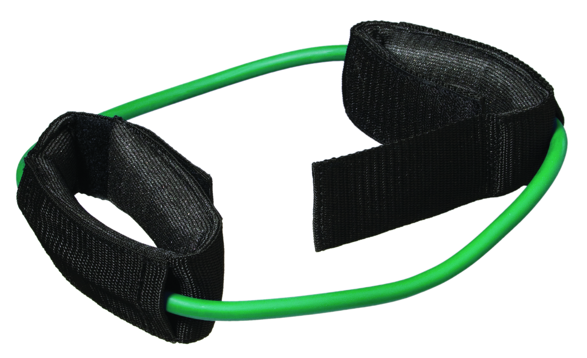 CanDo Exercise Tubing with Cuff Exerciser - 35 - Green - medium