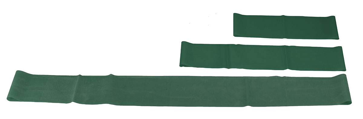 CanDo Band Exercise Loop - 3 piece set (101530) green - medium