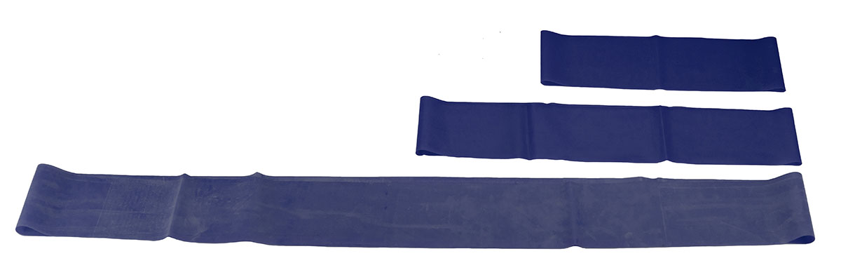 CanDo Band Exercise Loop - 3 piece set (101530) blue - heavy