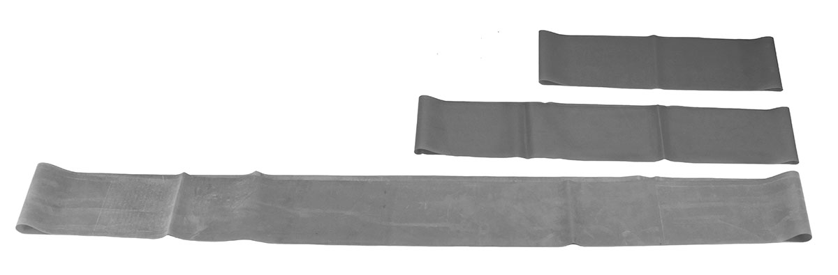 CanDo Band Exercise Loop - 3 piece set (101530) silver - xx-heavy