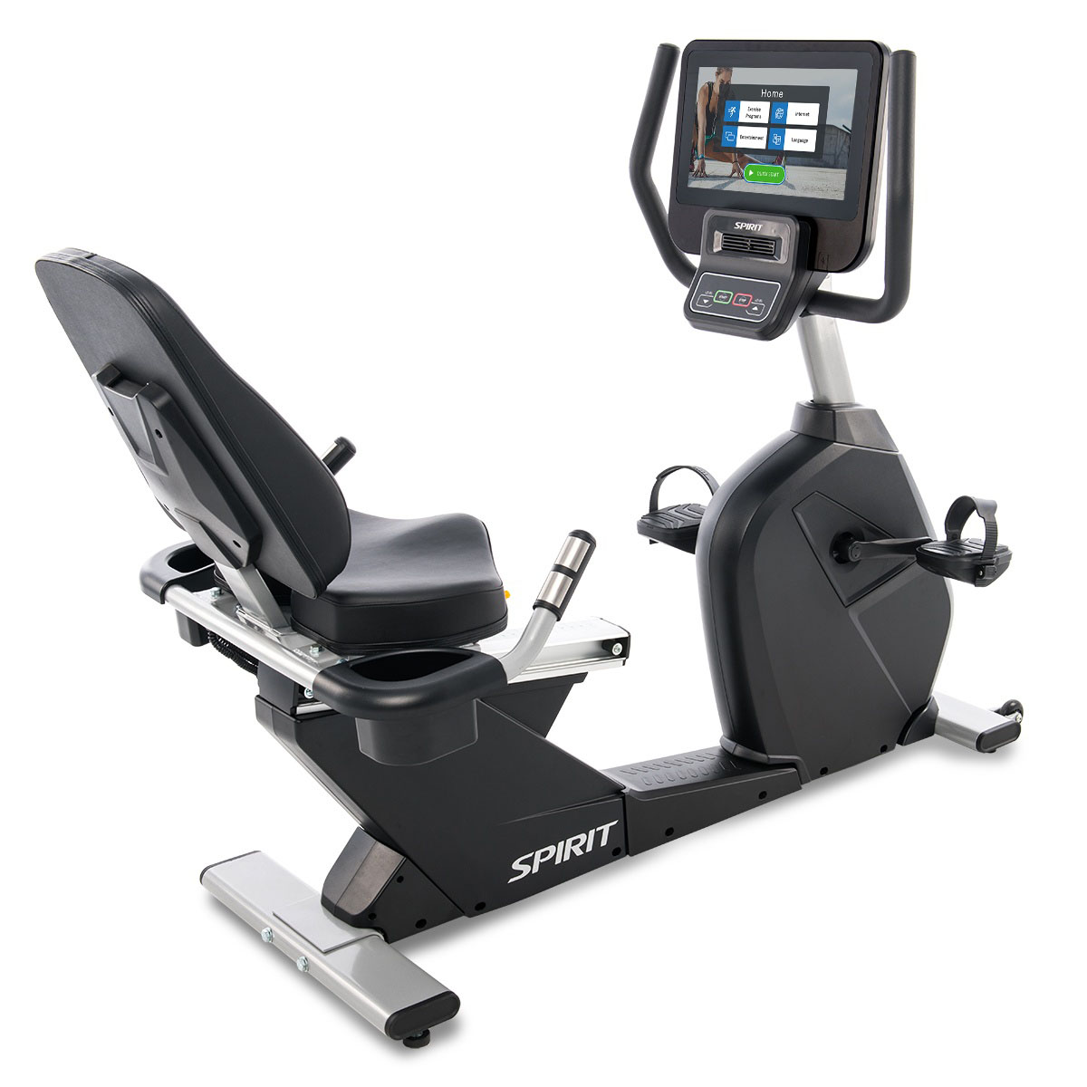 Spirit CR800ENT Recumbent Bike 57 x 30 x 51