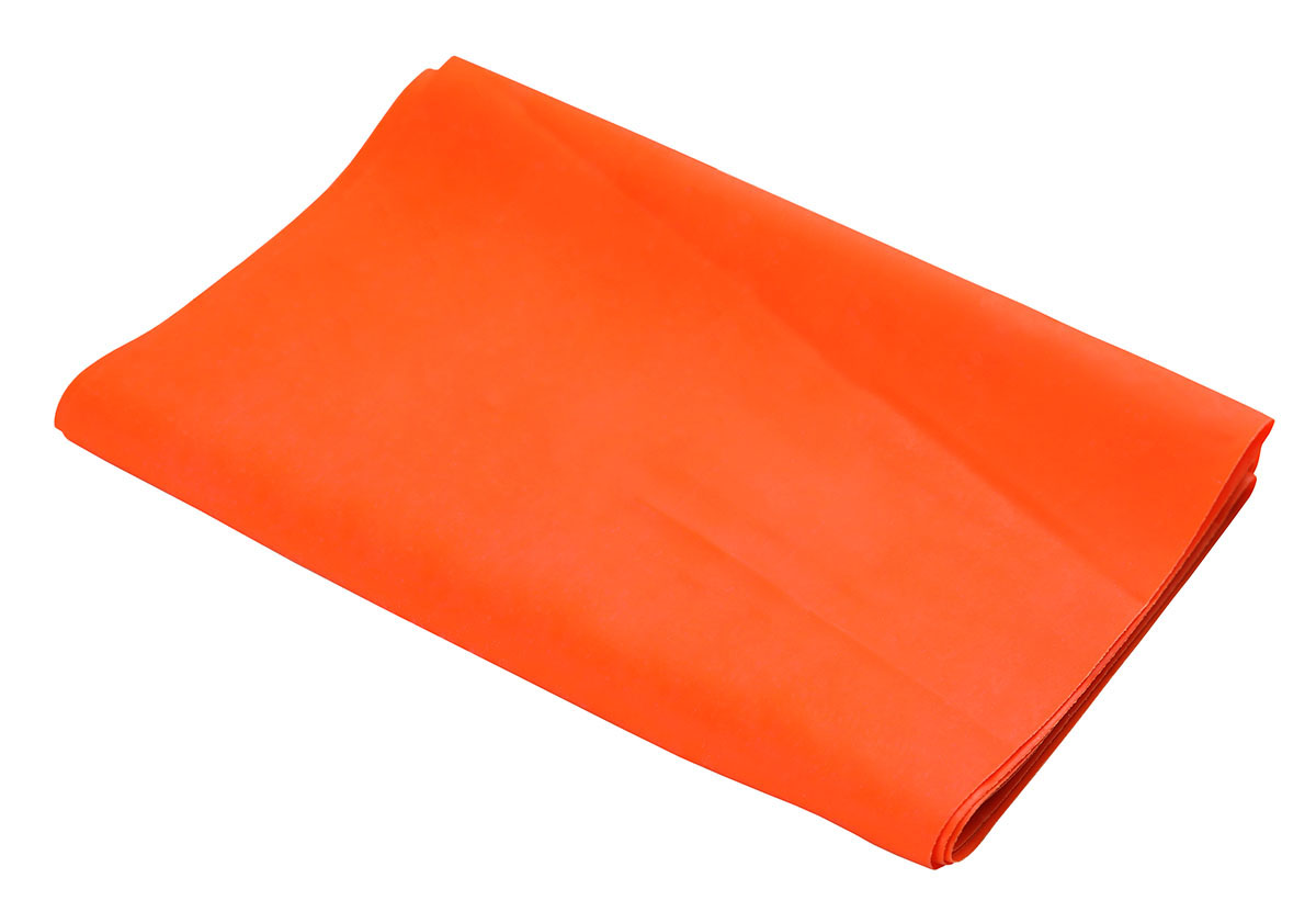 Val-u-Band Resistance Bands Pre-Cut Strip 5' Orange-Level 2/7 Latex-Free