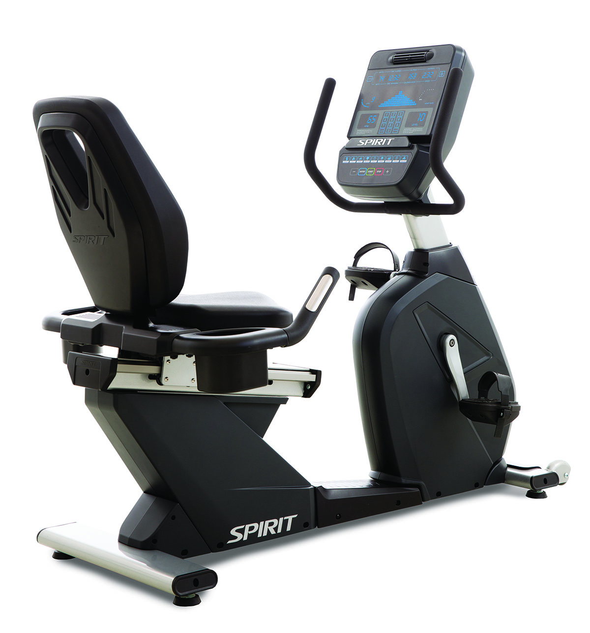 Spirit CR900 Recumbent Bike 67 x 29 x 49