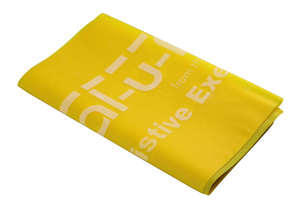 Val-u-Band Resistance Bands Pre-Cut Strip 5' Peach-Level 1/7 Contains Latex