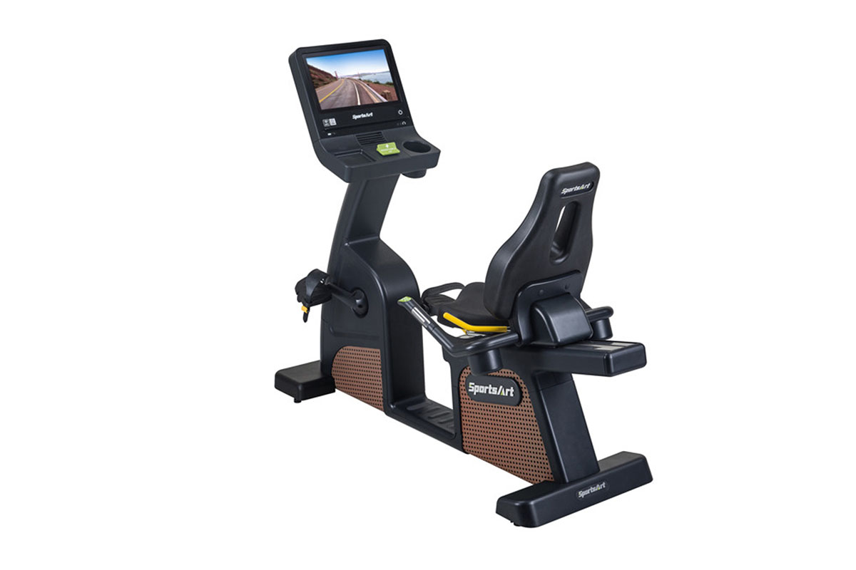 SportsArt C576R Status Recumbent Cycle 16 Senza Touchscreen