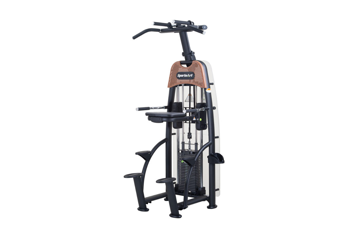 SportsArt N911 Status Assisted Chin-Up and Tricep Dip