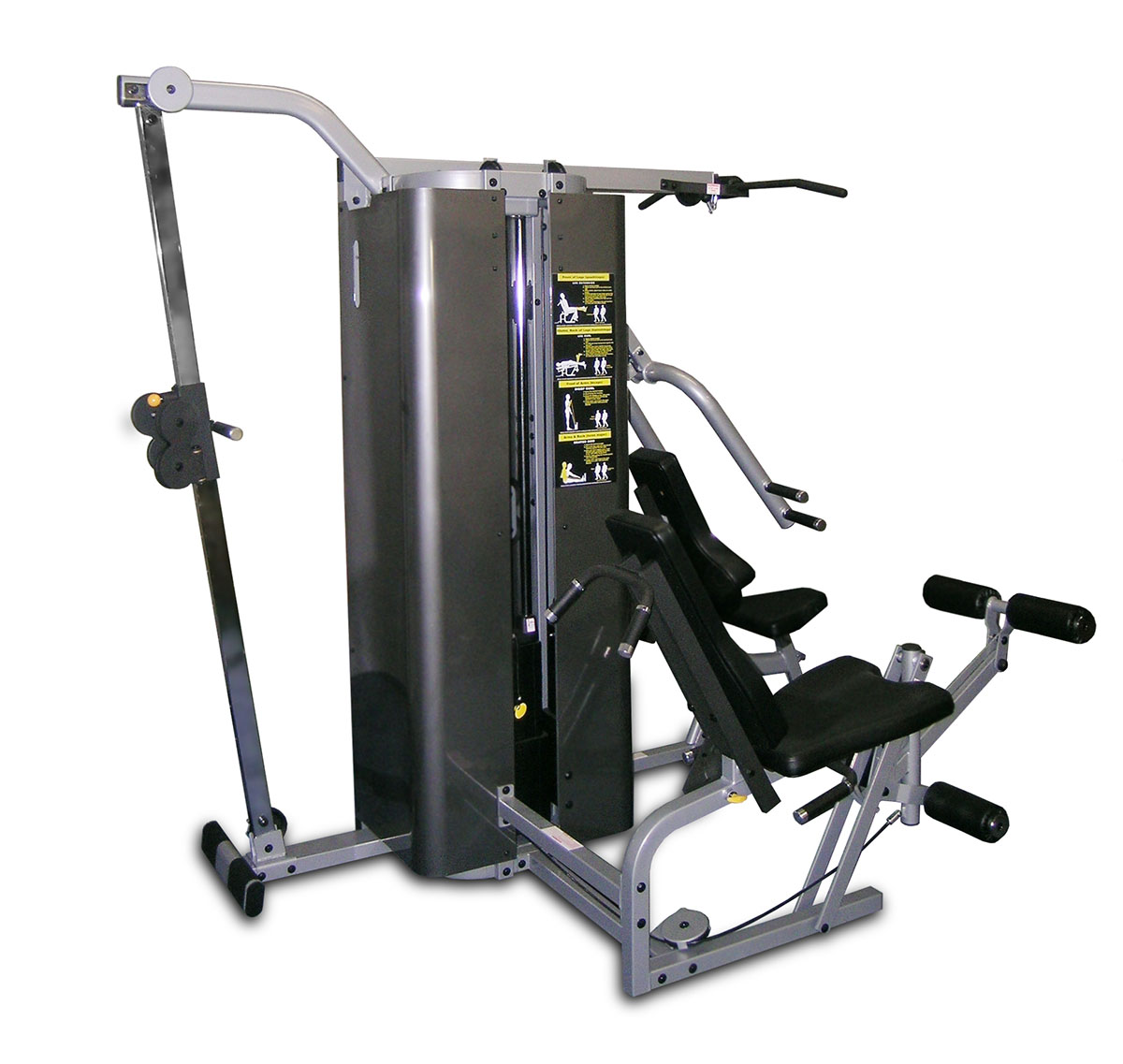Inflight Fitness Vanguard Training System Three Stacks Four Stations Cable Column Option Full Shrouds