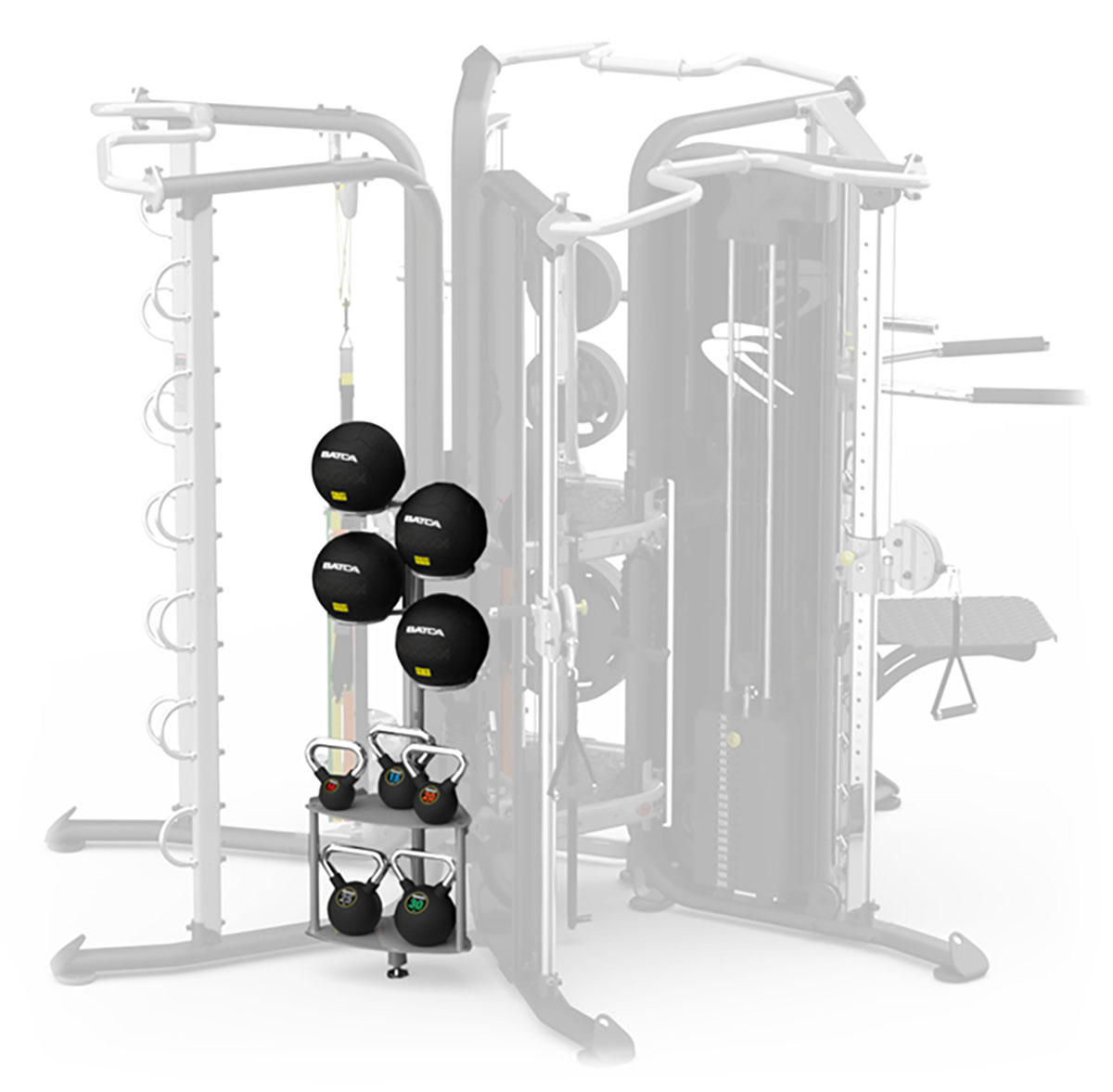 Batca Fitness Systems AXIS Kettlebell/Ball Storage