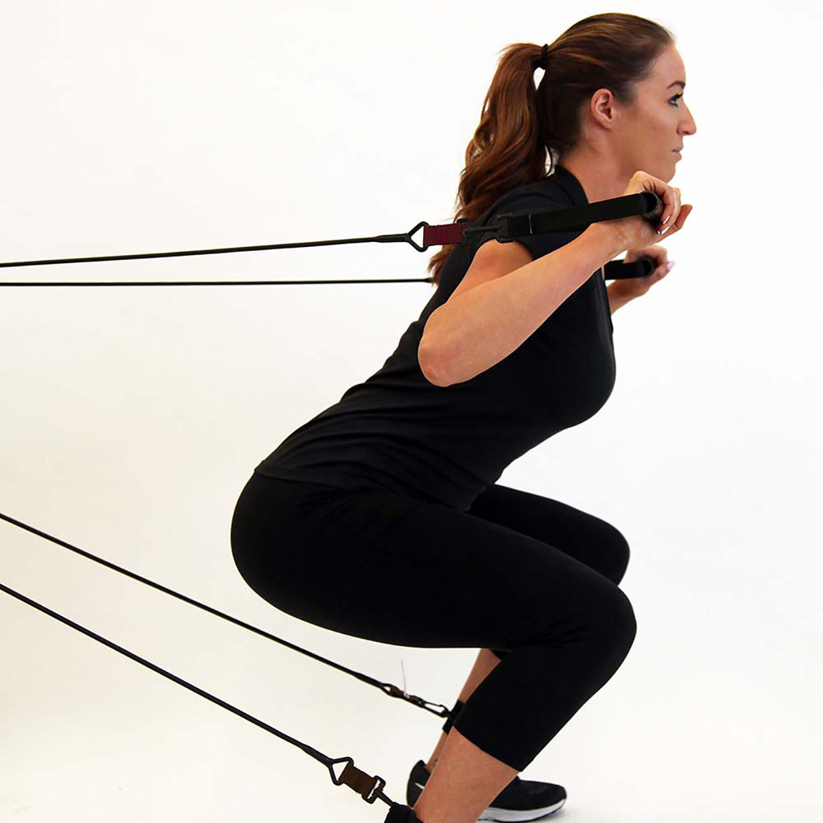 MediCordz Core Stabilization Upper Body Kit Silver (3-8 lbs of pull)